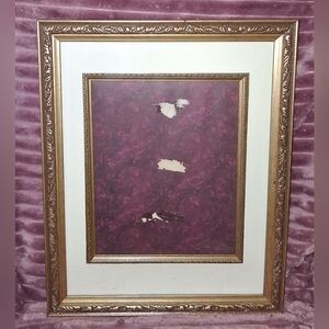 Goldtone Matted Photo Frame